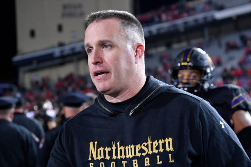 fired northwestern football coach pat fitzgerald is suing school for 130m for wrongful termination