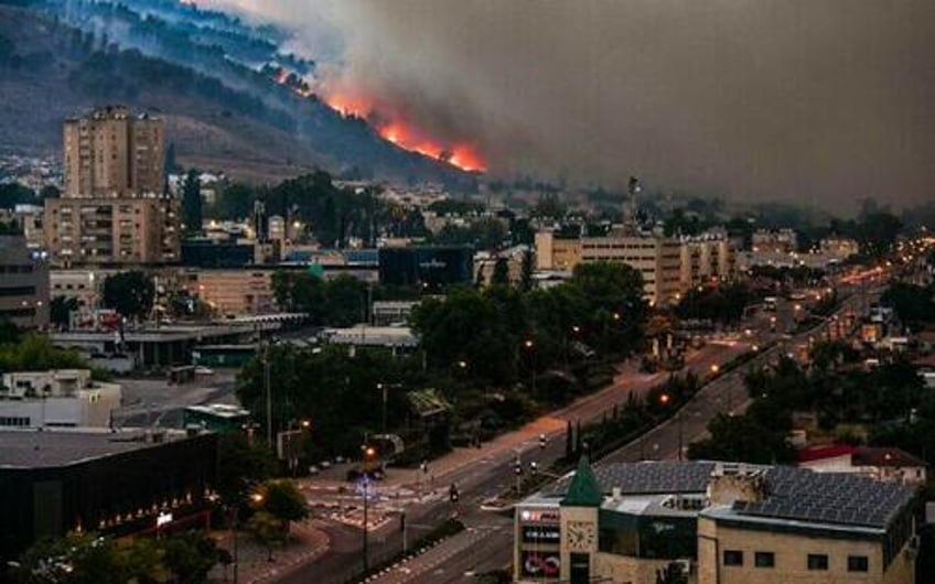 fires rage in northern israel after uptick in hezbollah attacks