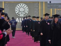 First class graduates from American University of Baghdad, once Saddam’s palace