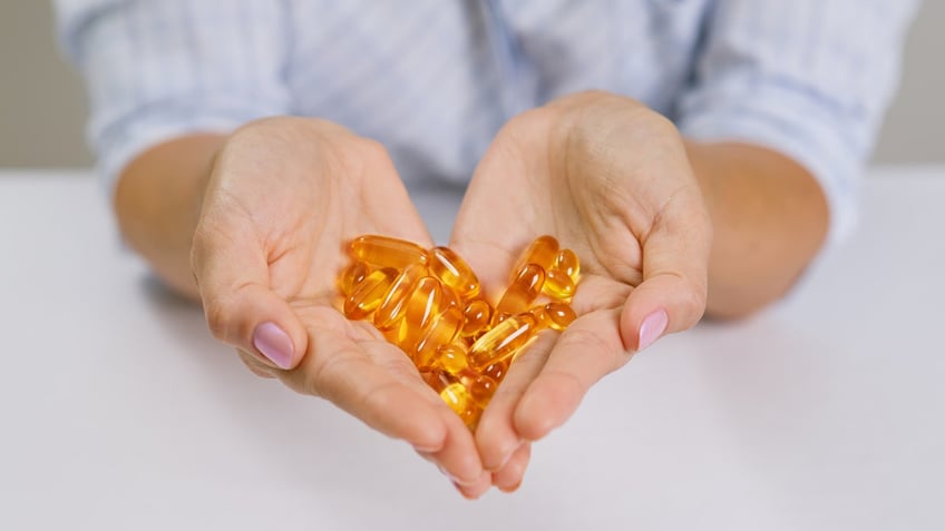 Fish oil pills