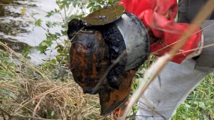 fishermen find grenade in local river leading to bomb squad arrival and controlled explosion