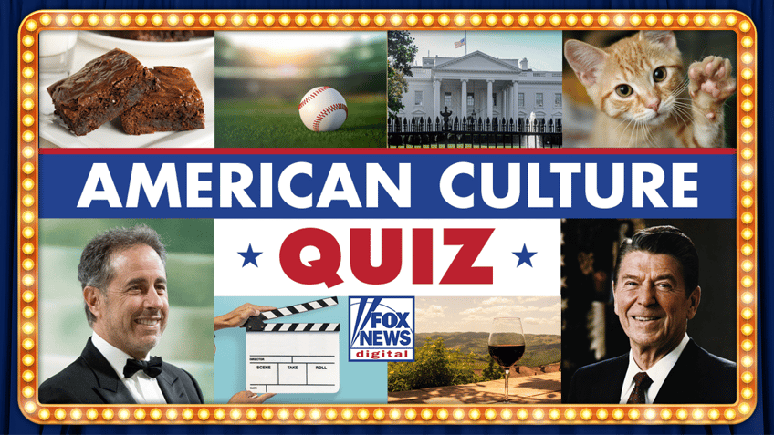 American culture quiz collage of images