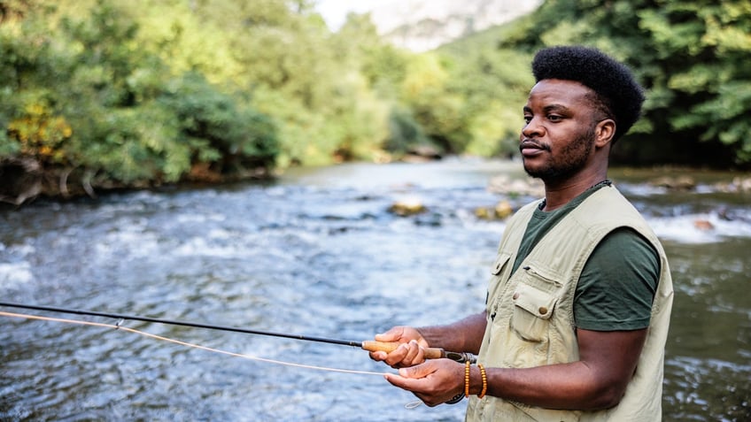 fishing and its health benefits the more men go fishing the better their mental health study finds