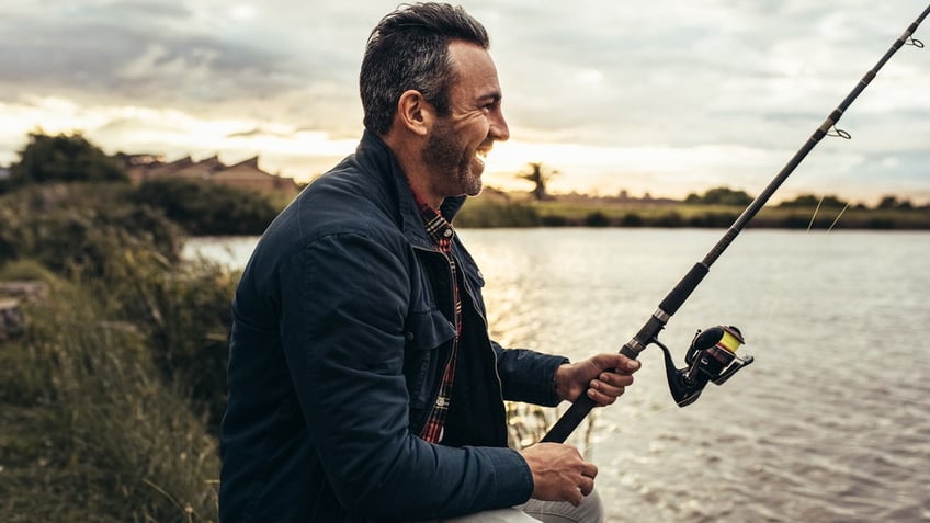 fishing and its health benefits the more men go fishing the better their mental health study finds