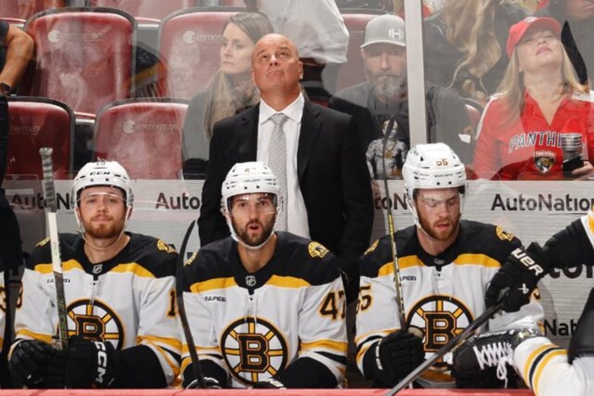 Jim Montgomery, fired five days ago as coach of the NHL Boston Bruins, was signed to a fiv