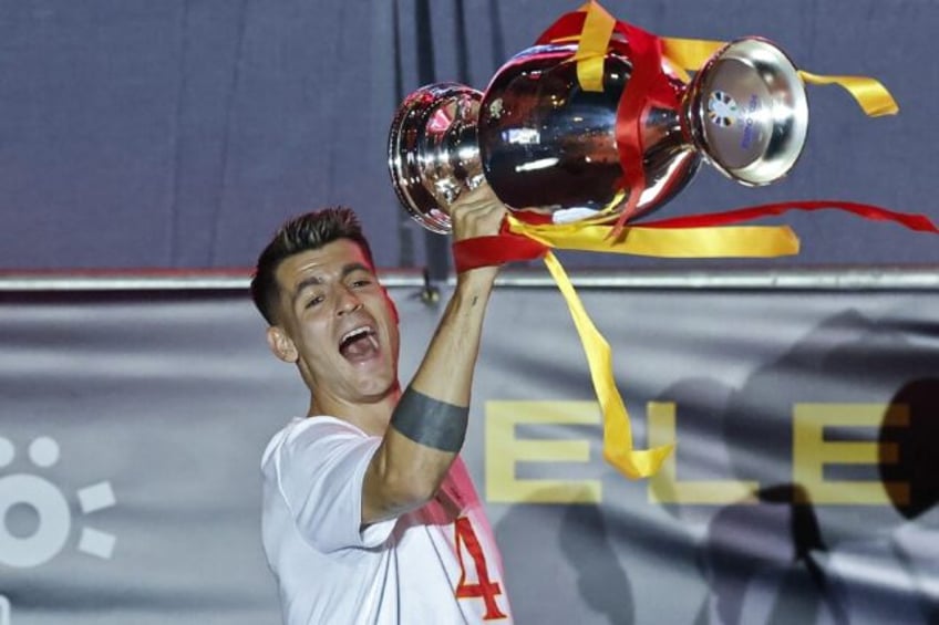 Alvaro Morata won Euro 2024 with Spain before joining AC Milan