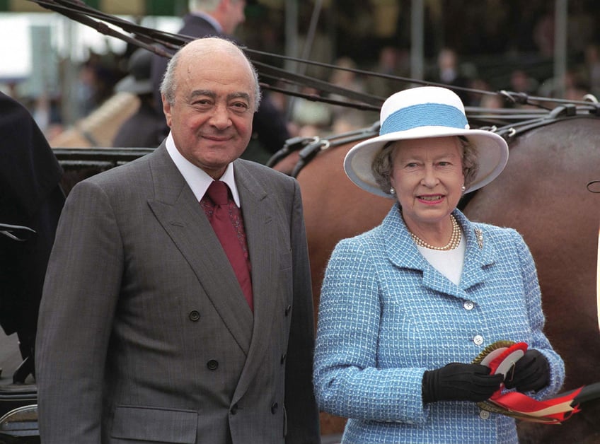 flamboyant former harrods owner and father to princess dianas boyfriend mohamed al fayed dead at 94