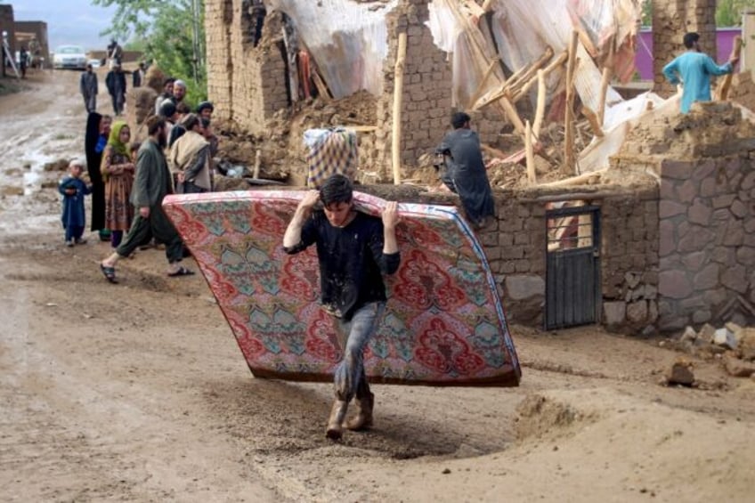 Flash floods have killed dozens of people in western Afghanistan