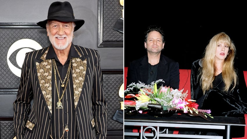 Mick Fleetwood, Stevie Nicks and Lindsey Buckingham