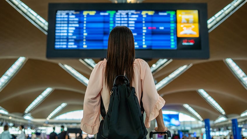 woman denied boarding at airport