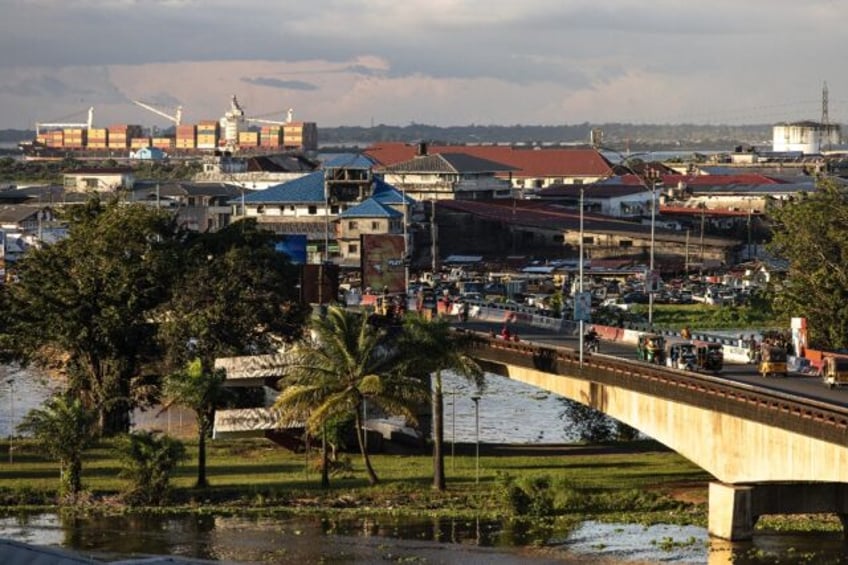 Monrovia lies on Liberia's western Atlantic coast and is home to over 1.5 million people