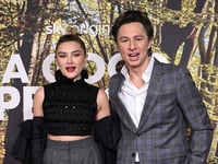 Florence Pugh says she had to defend age gap romance with Zach Braff against 'nasty' trolls