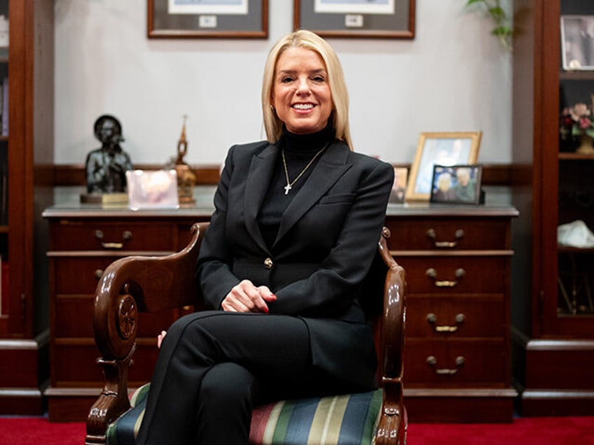 U.S. President-elect Donald Trump's nominee for Attorney General Pam Bondi meets with inco