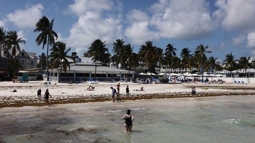 A beach in Key West, Florida