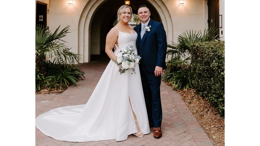 Florida bride and groom