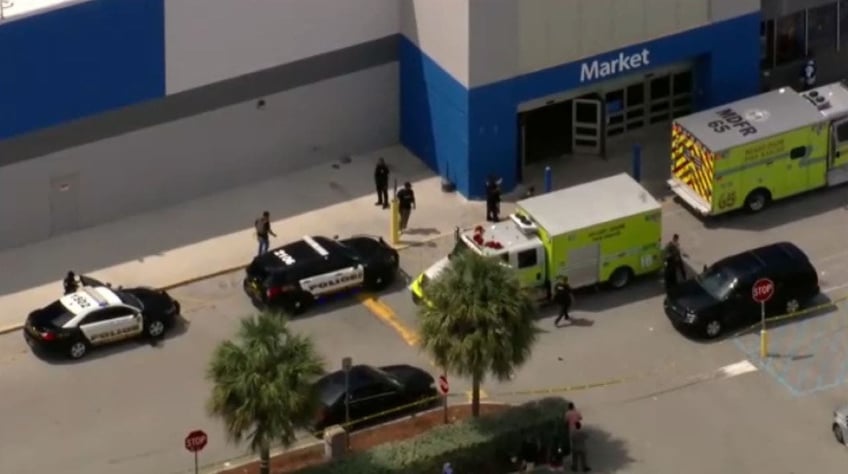 florida city walmart shooting leaves 1 person dead injures another police