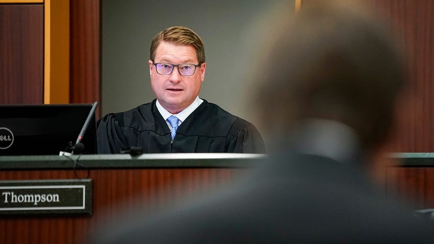 Judge speaking in court