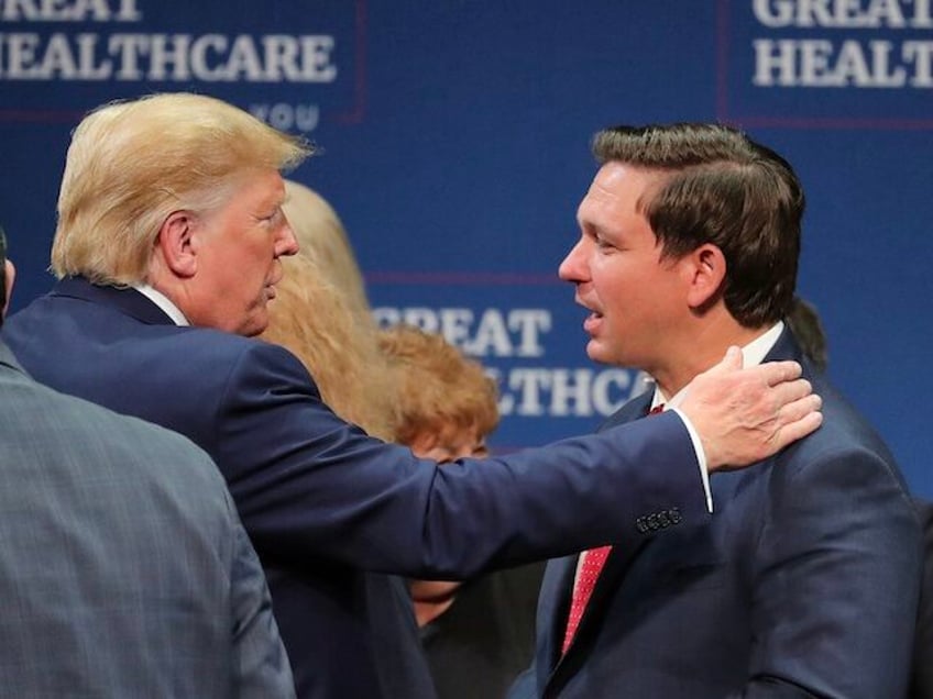 florida gop sides with trump over desantis scraps loyalty oath for primary