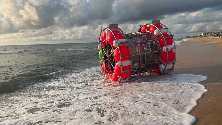 florida man arrested by coast guard for trying to cross atlantic in human sized hamster wheel