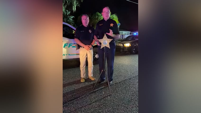 florida man threatens police with knife gets exactly what he asked for sheriff