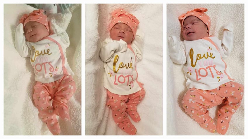 florida parents welcome third baby girl born on same day as their other daughters our mouths dropped