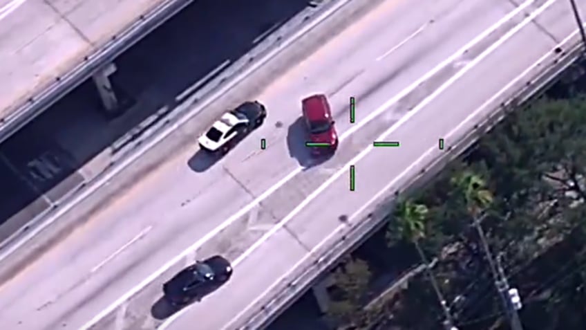 florida police arrest juveniles after wild high speed chase in stolen car video shows