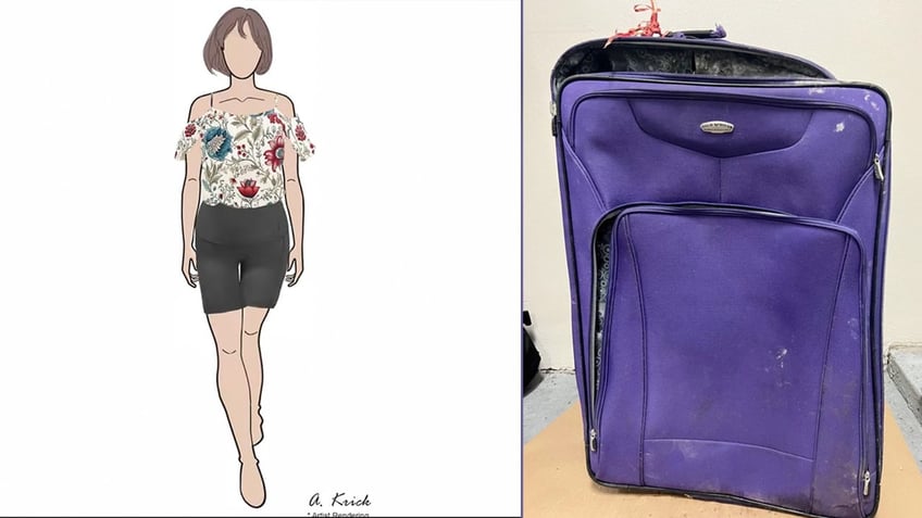 florida police release rendering of woman found dismembered in 3 suitcases