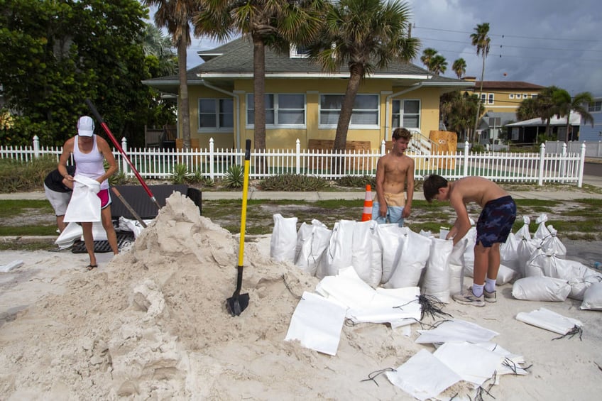 florida residents told to be prepared as storm idalia builds to hurricane strength ahead of landfall