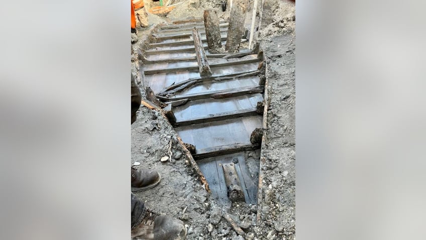 florida road crew unearths unusual find from 1800s in highway