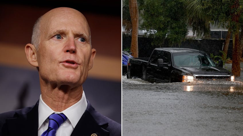 florida sen rick scott demands immediate disaster relief vote as hurricane idalia makes landfall