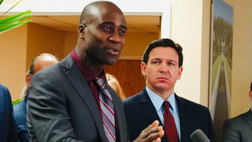 Joseph Ladapo and Gov. Ron DeSantis