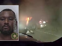 Florida suspect's plan goes up in smoke when SUV becomes engulfed in flames