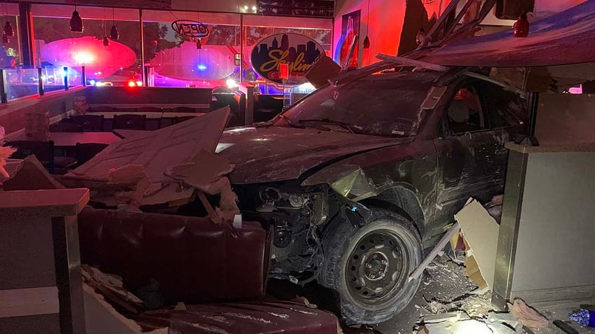 DUI crash into shopping center in Clearwater, FL