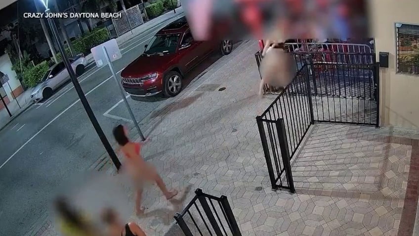 florida women outside coyote ugly bar seen tossing baby around like a toy moments before fight breaks out