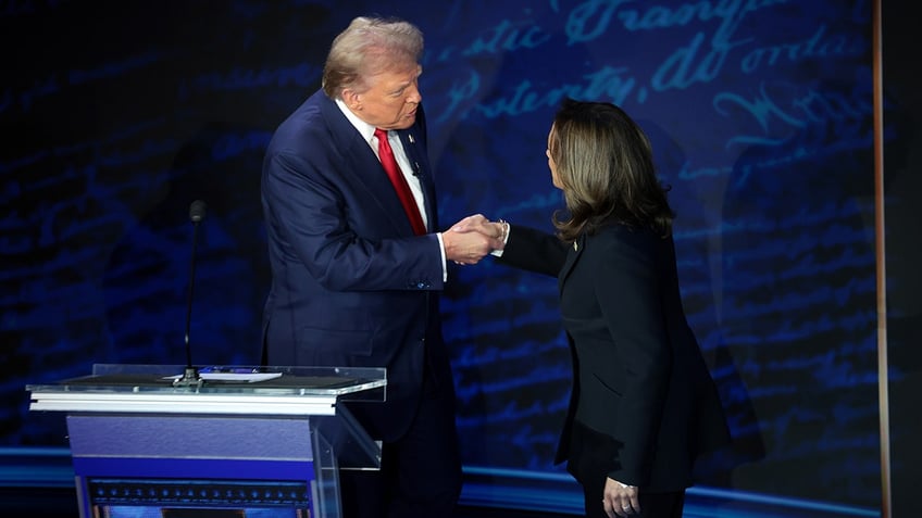 ABC News Hosts Presidential Debate Between Donald Trump And VP Kamala Harris At The National Constitution Center In Philadelphia