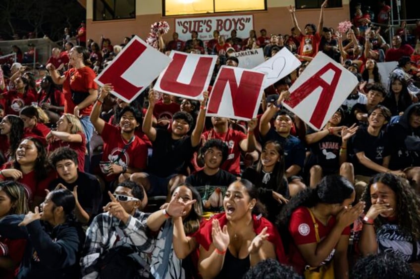 football provides a homecoming and hope in lahaina where thousands of homes are gone after wildfire