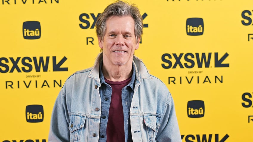 Kevin Bacon on the red carpet at SXSW