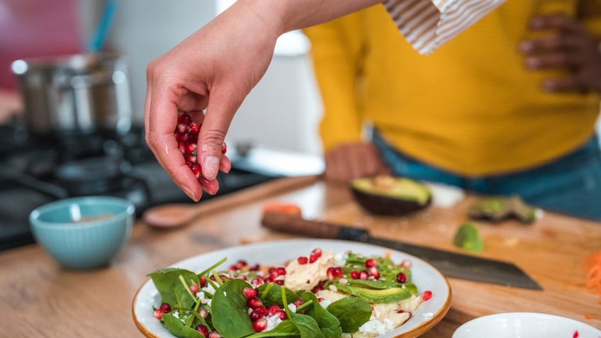Pomegranate salad
