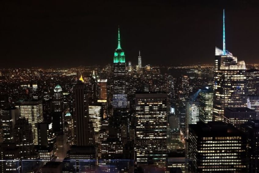 for climate activists new yorks lights shine too bright