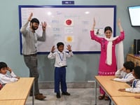 For deaf children in Pakistan, school is life
