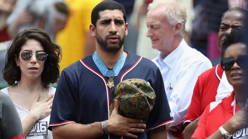 flo groberg at nationals game