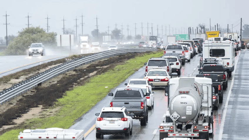 Cars on highway