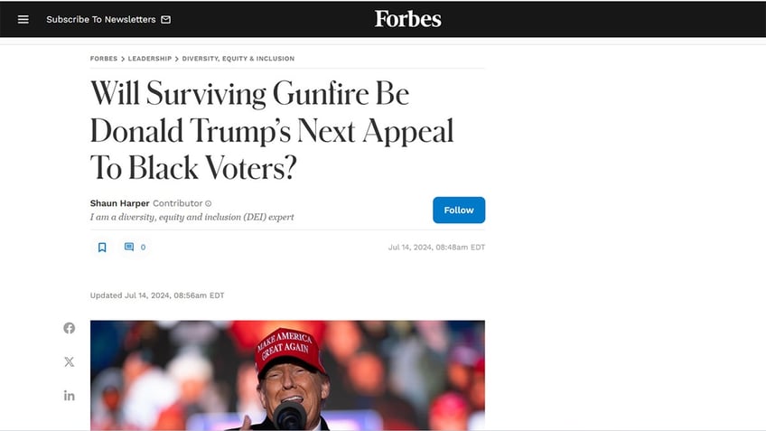 A Forbes headline screenshot.