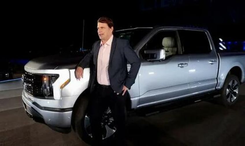 ford ceo admits reality check when he took electric f 150 truck on road trip