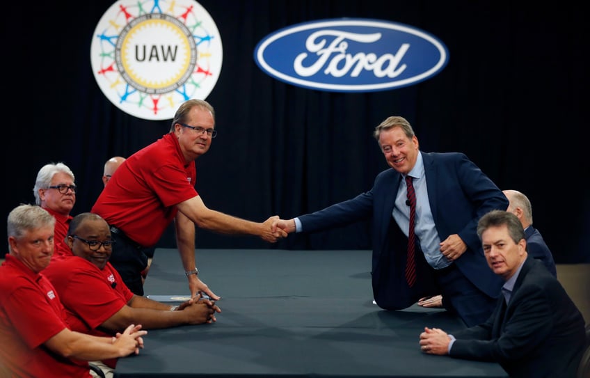 ford motors bill ford defends american manufacturing against china tells striking uaw my company is not your enemy