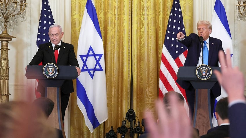 President Donald Trump and Israeli Prime Minister Benjamin Netanyahu