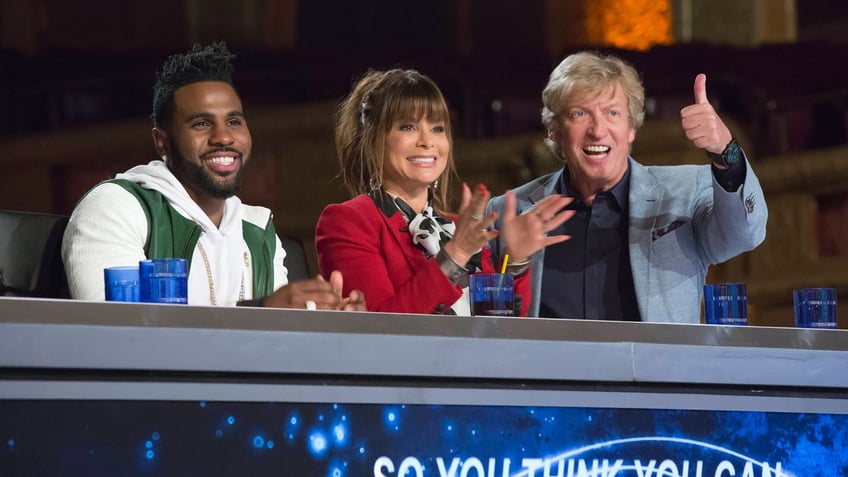 Paula Abdul and Nigel Lythgoe as judges on SYTYCD