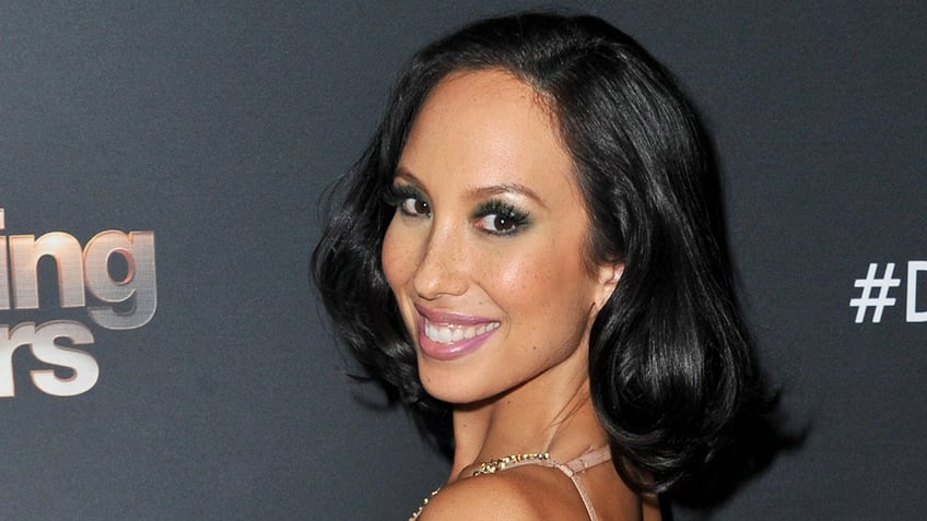 Cheryl Burke on the red carpet at "Dancing with the Stars."