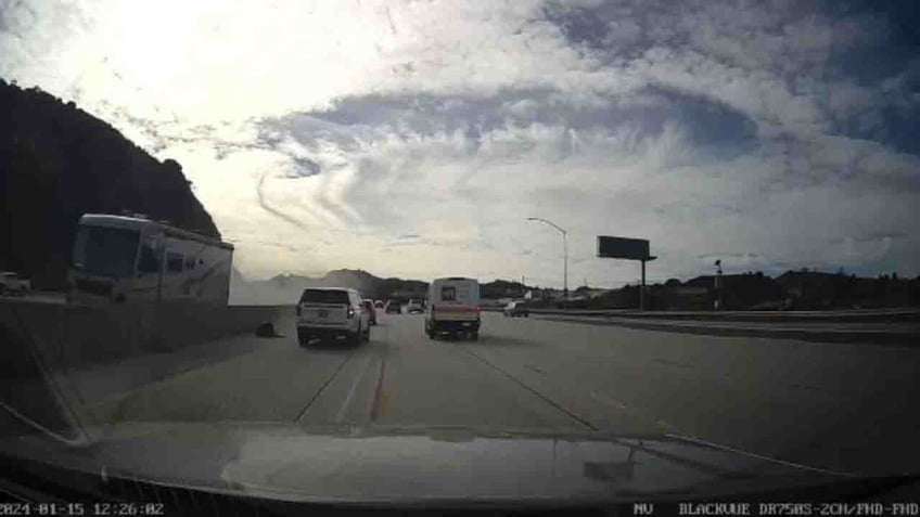 Patrick on freeway