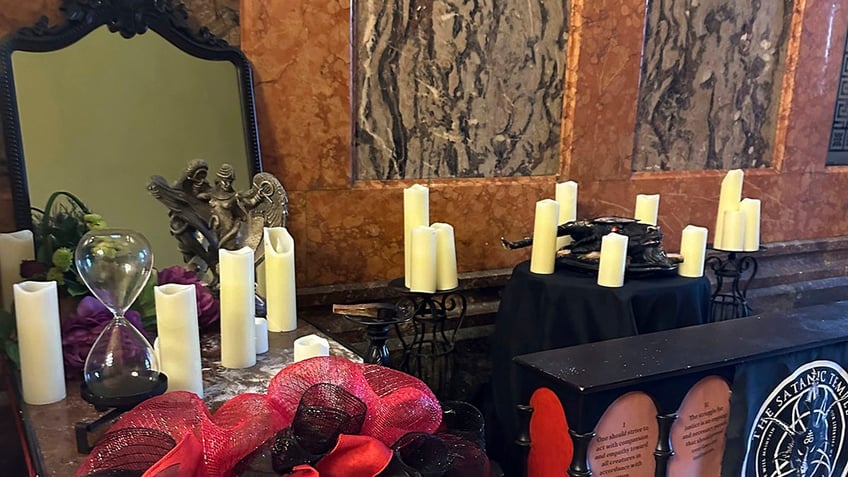 Satanic Temple Display Destroyed